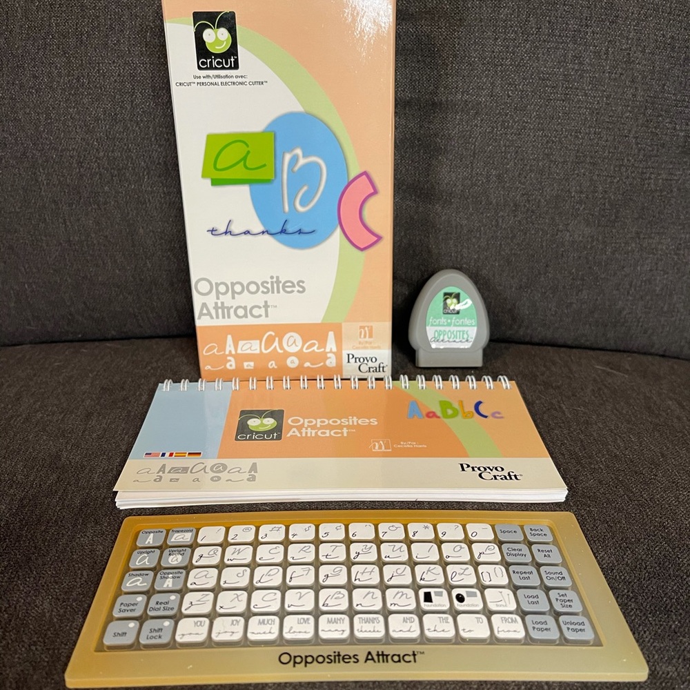Cricut Opposites Attract Cartridge